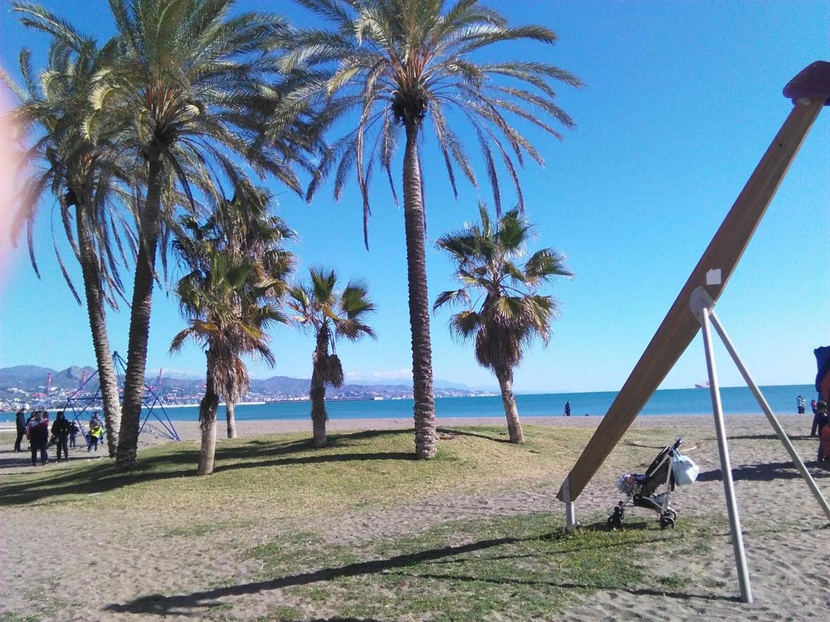 Malaga Downtown And Beach Apartment Exterior foto