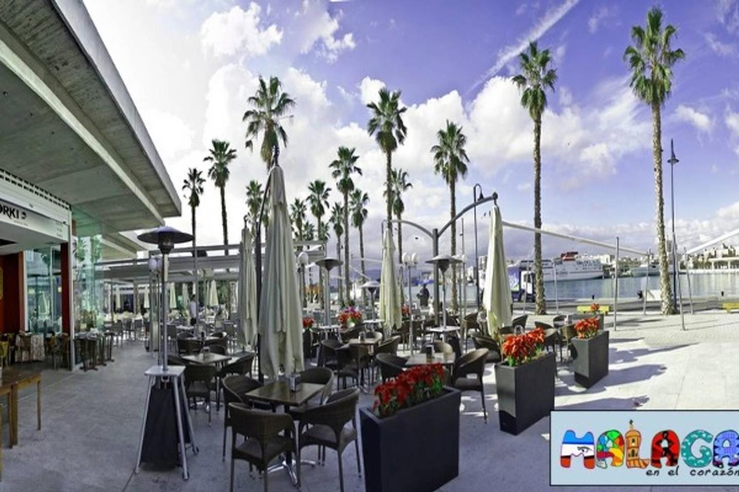 Malaga Downtown And Beach Apartment Exterior foto